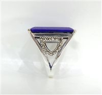 Ring Imperial Woman in Silver Pietre dure 214R4688-044-14 - 214R4688-044-14